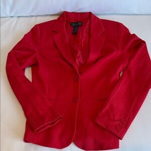 Thalian Vibrant Red Women's Blazer